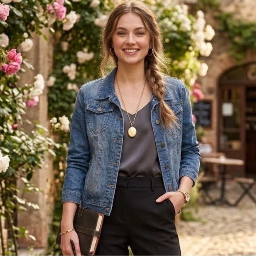 Denim Jacket- see description for size ‘Between Us’
